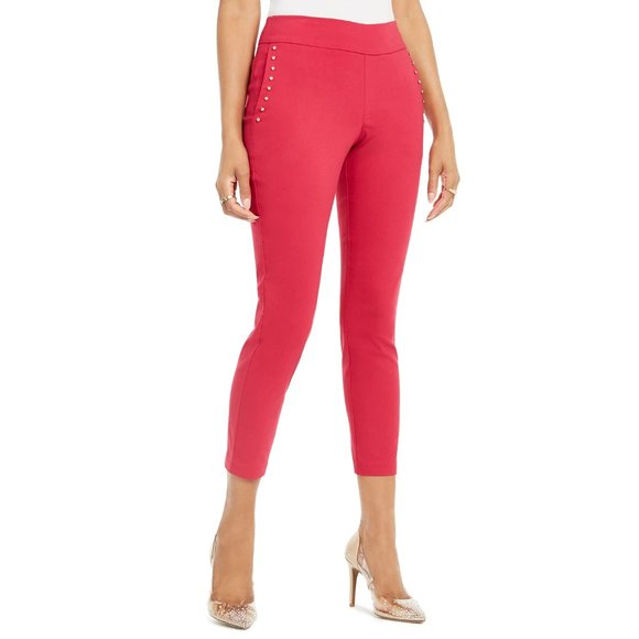 Thalia Sodi Pants - Thalia Sodi Embellished Skinny Cropped Trousers